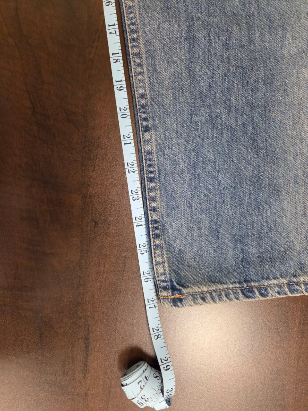 NWT Everlane: The 90's Cheeky Jeans, High-rise, Size 27 Regular, Blue - Picture 15 of 16